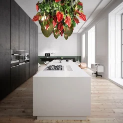 Lampadario Flower Power Anthurium nero