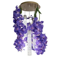Lampadario Flower Power Vanda Round Small