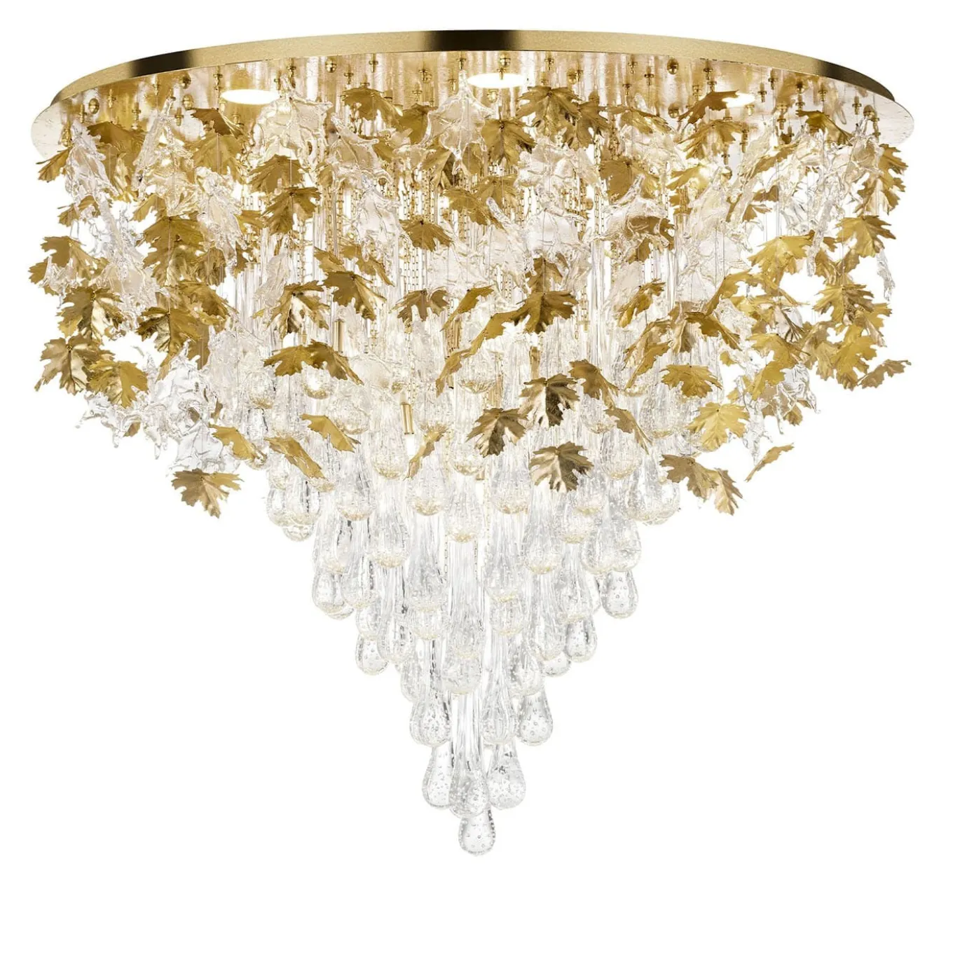 Lampadario Foglie d'acero