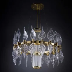 Lampadario Glimmer Grande con 24 Luci