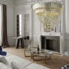 Lampadario Groovy Gold