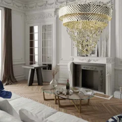 Lampadario Groovy Gold