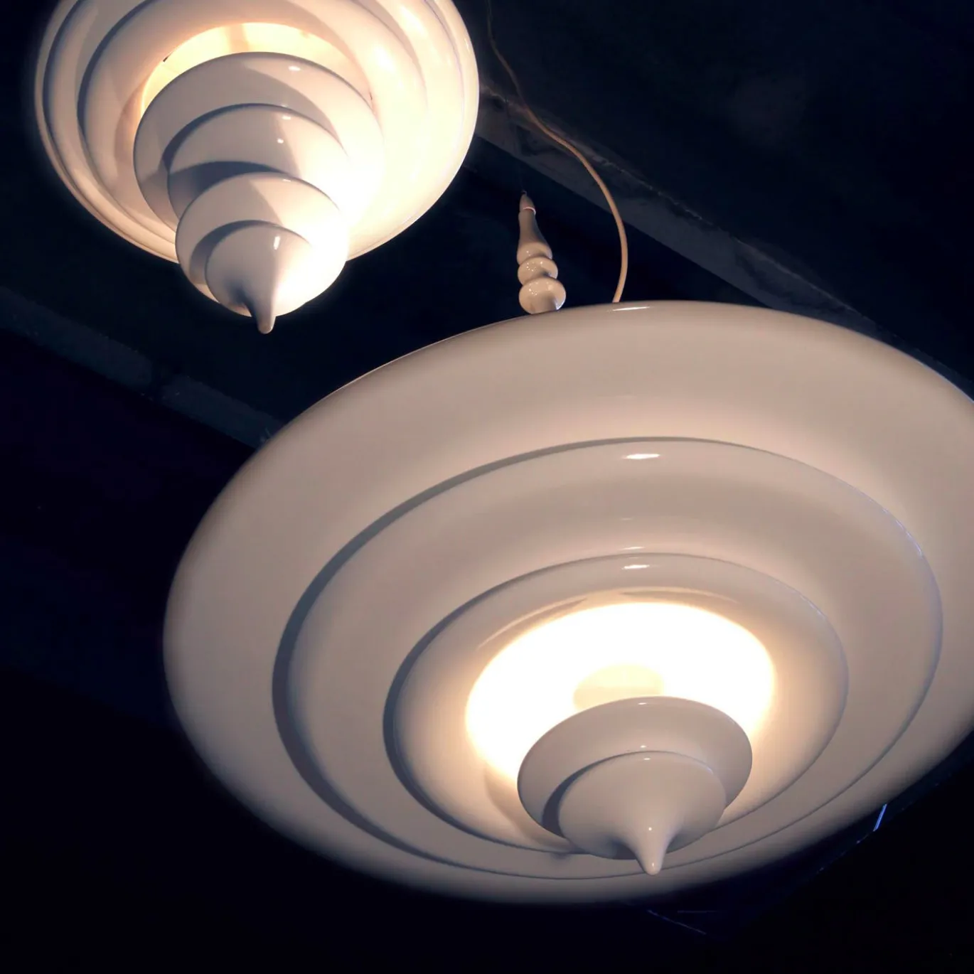 Lampadario Hiyam Bianco