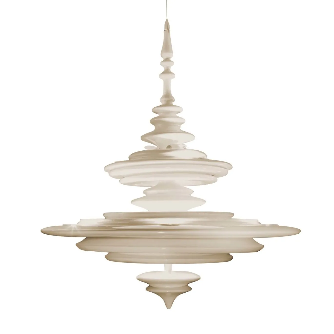Lampadario Hiyam Bianco