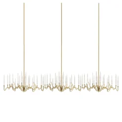 Lampadario Il Pezzo 3 Infinito Oro