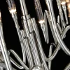 Lampadario Il Pezzo 3 Lungo a 30 Luci Nickel