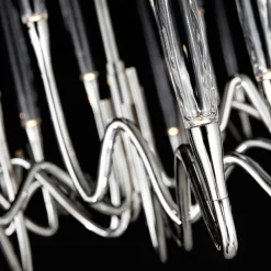 Lampadario Il Pezzo 3 Tondo a 21 luci nickel