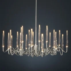 Lampadario Il Pezzo 3 Tondo Nickel