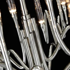 Lampadario Il Pezzo 3 Tondo Nickel