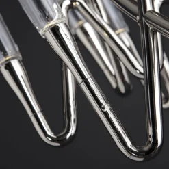 Lampadario Il Pezzo 3 Tondo Nickel