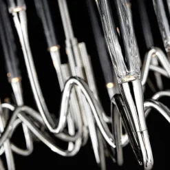 Lampadario Il Pezzo 3 Tondo Nickel