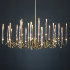 Lampadario Il Pezzo 3 tondo Oro