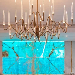 Lampadario Il Pezzo 3 tondo Oro