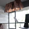 Lampadario in compensato di Steven Holl