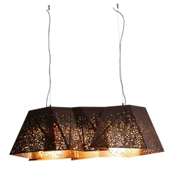 Lampadario in compensato di Steven Holl