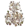 lampadario in ferro battuto multicolore 106