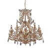 1455 Lampadario in metallo a 10 luci