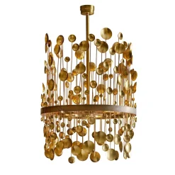 7246 Lampadario in ottone