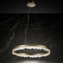 Lampadario in vetro Marea