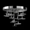 Lampadario in vetro Meadow