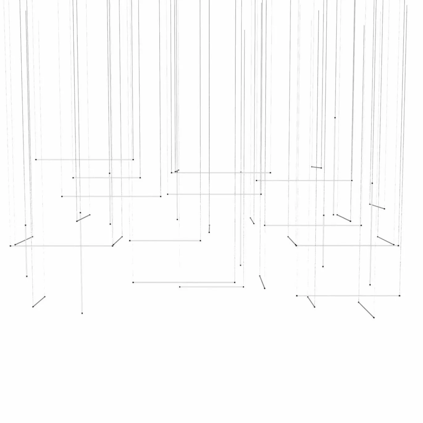 Lampadario in Vetro The Line 14