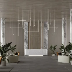 Lampadario in Vetro The Line 14
