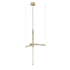 Lampadario Katana in Vetro