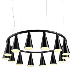 Lampadario Komori R14 di Nendo