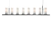 Lampadario lineare nero Roxanne
