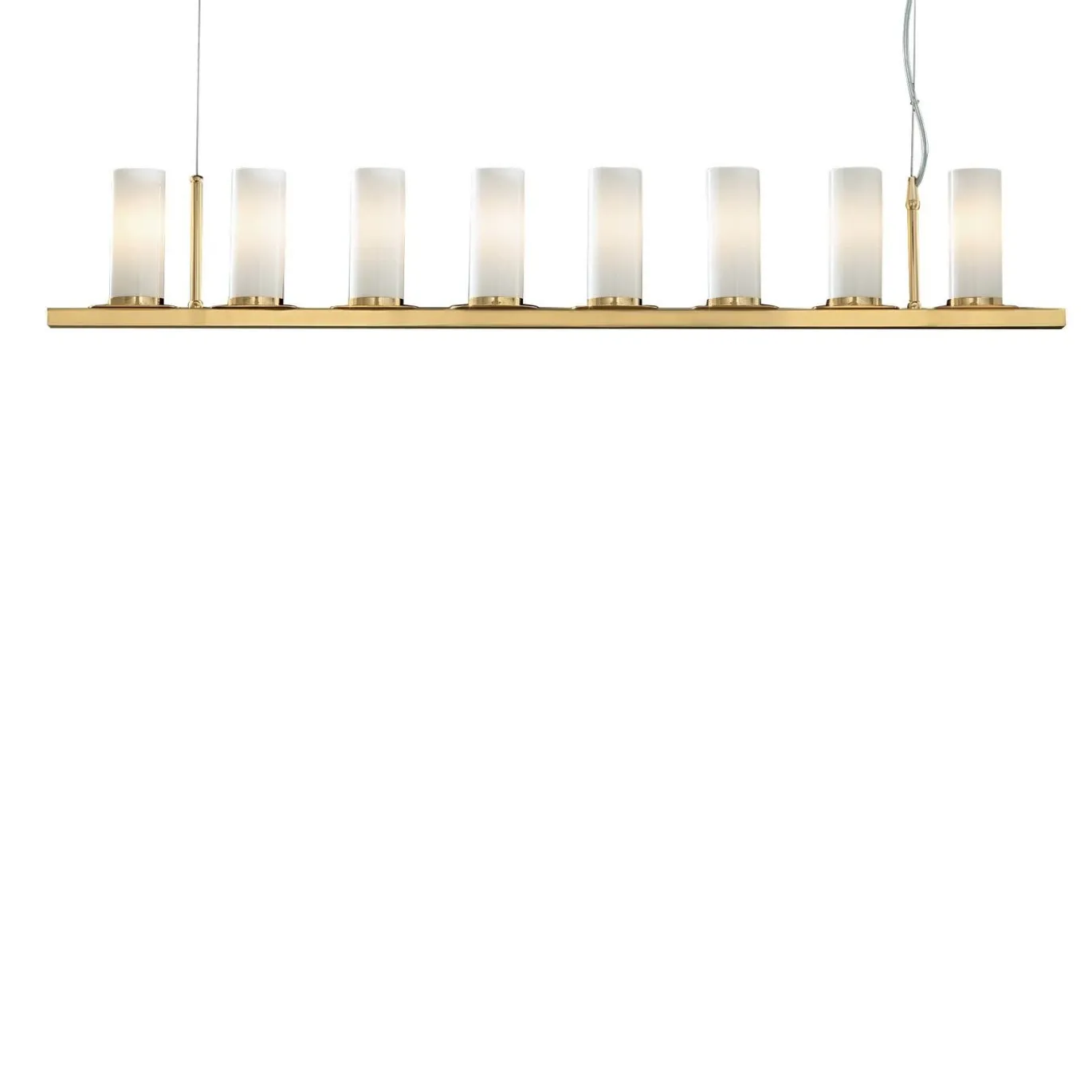 Lampadario lineare Roxanne oro