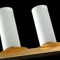 Lampadario lineare Roxanne oro
