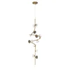 Lampadario Linfa Grande Finitura Oro