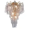 Lampadario lungo Stardust Gold
