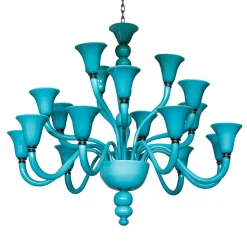 Lampadario Marina Teal