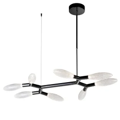 Lampadario Miox Glass Black