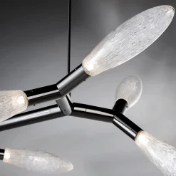 Lampadario Miox Glass Black