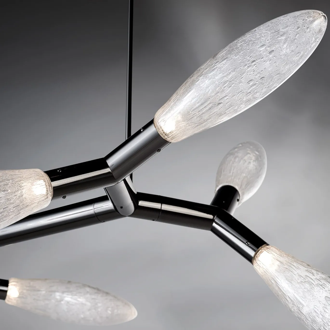 Lampadario Miox Glass Black
