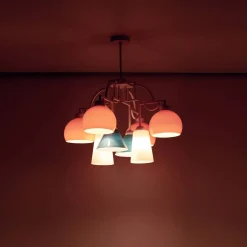 Lampadario Mya Pop in Vetro Multicolore