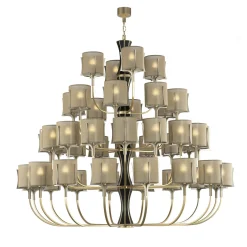 Lampadario New Flow a 44 luci