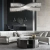 Lampadario Onda in vetro di Murano