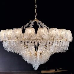 Lampadario Opera Stardust Gold