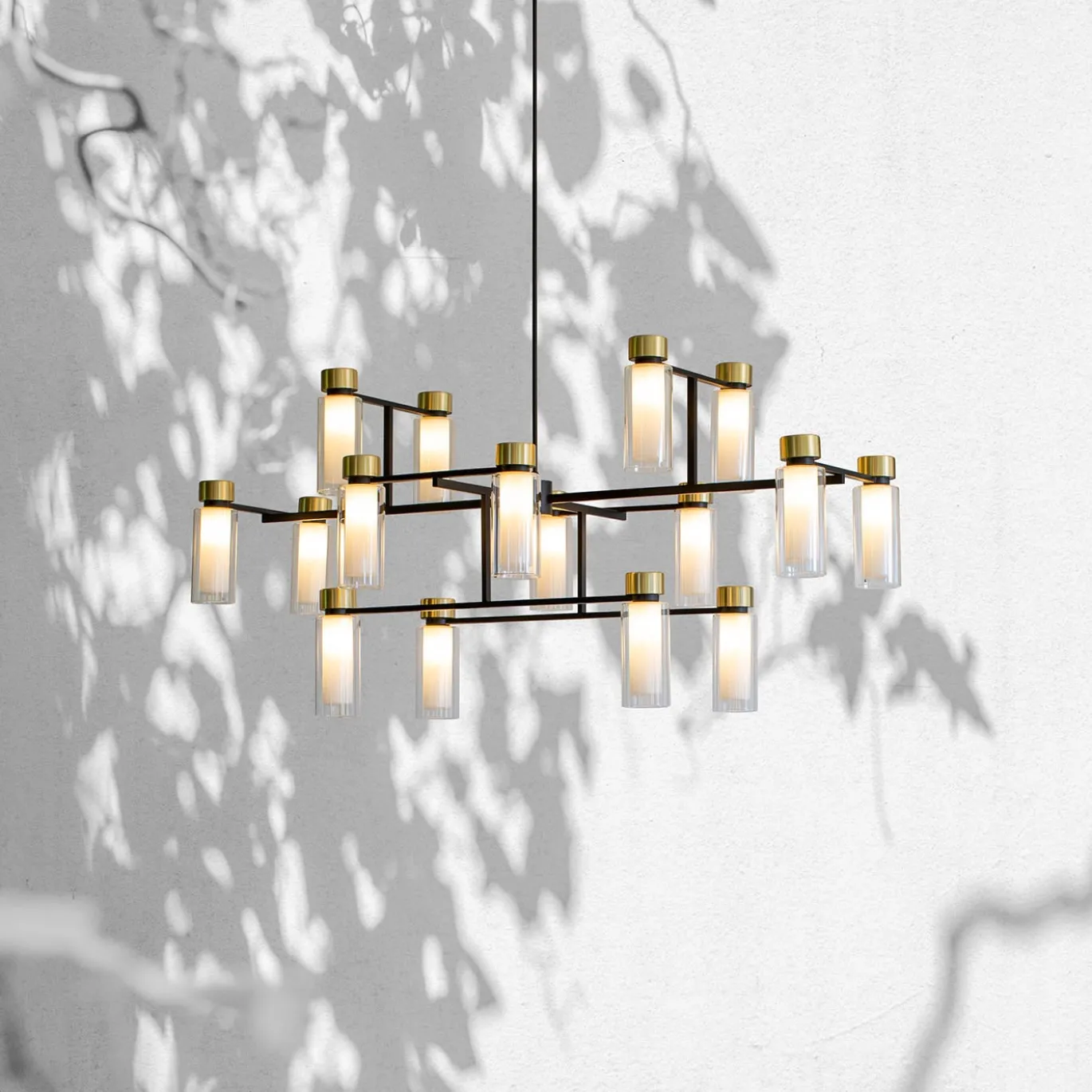 Lampadario Osman a 16 luci di Corrado Dotti
