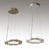 Lampadario ottagonale Otto Bronzed