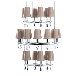 Lampadario Ottagono 24 luci
