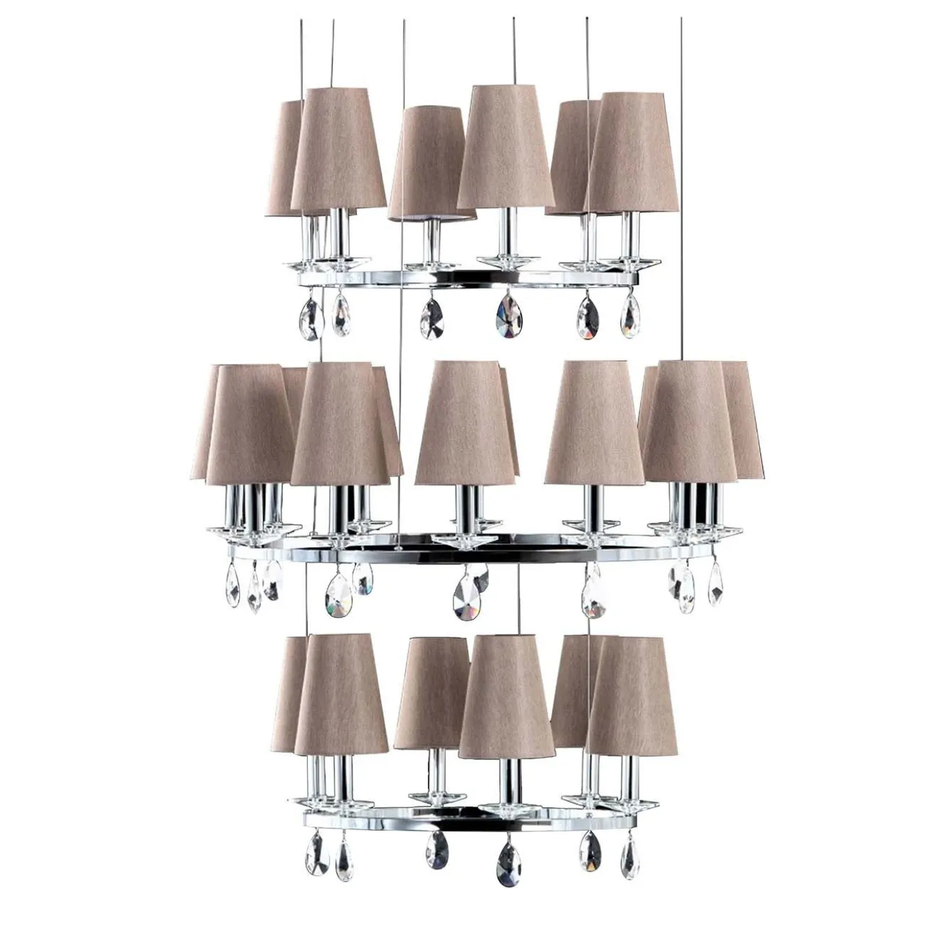 Lampadario Ottagono 24 luci