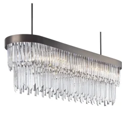 Lampadario ovale Triedro