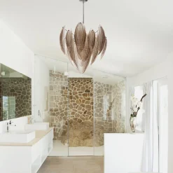 Lampadario Paradise Glass Bronze