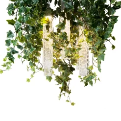 Lampadario quadrato grande Flower Power Ivy