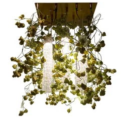 Lampadario quadrato grande Physalis Flower Power