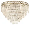 Lampadario Reggia in bronzo e cristallo